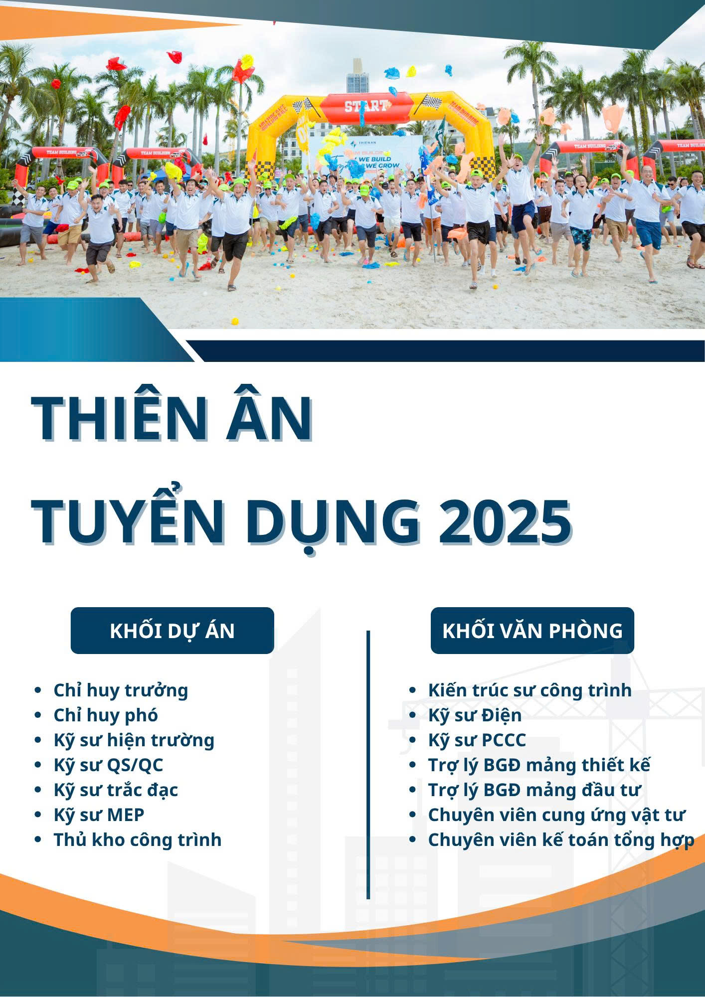 Thiên ân tuyển dụng 2022